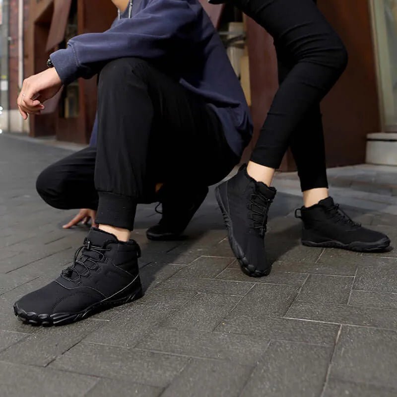 Arcticstep® Winter Pro - Warm & Fleece-Lined Women Barefoot Winter Shoes - Balobarefoot-Teal-7-