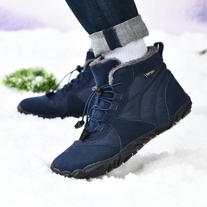 Black Forest Winter Barefoot Shoes - Balobarefoot-Blue-Men-7