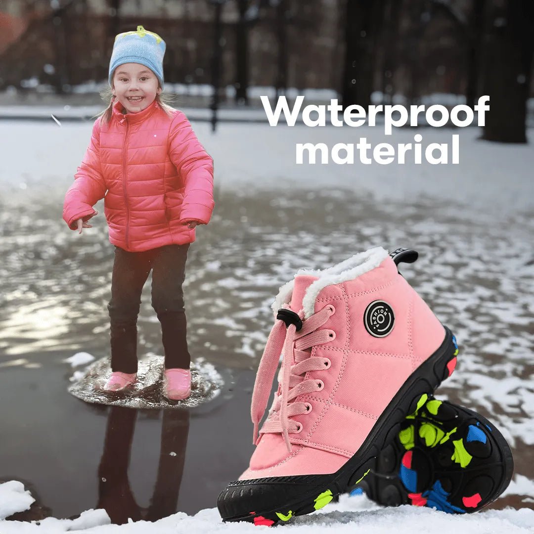 Kid Winter Pro Barefoot Shoes - Balobarefoot-Princess Pink-12-