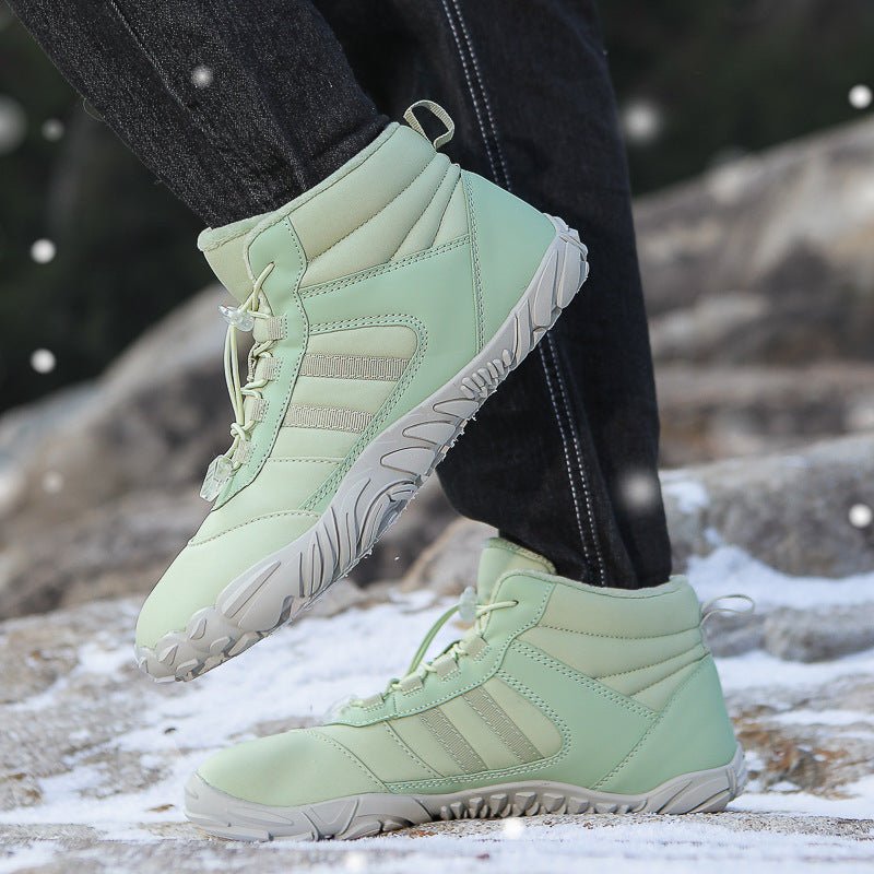 Lana Winter Women Barefoot Zero Drop Boots - Balobarefoot-Light Green-7-