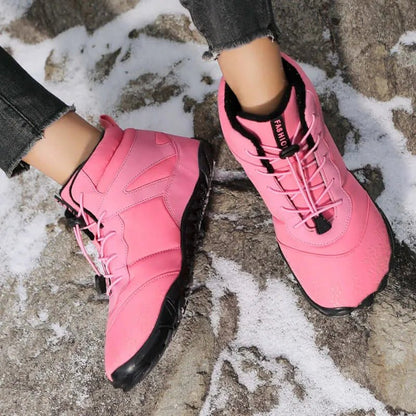 Polar - Zero-Drop Barefoot Winter Boots - Balobarefoot-Pink-7-