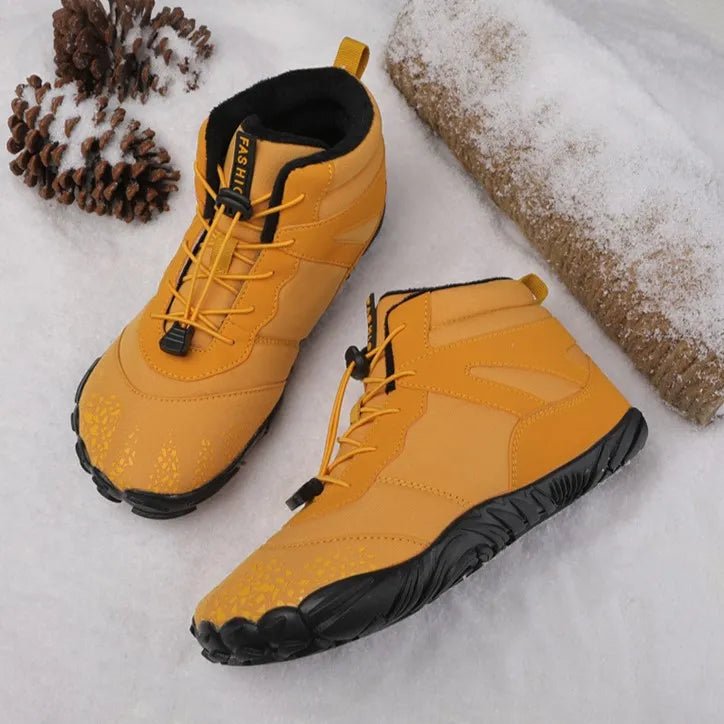 Polar - Zero-Drop Barefoot Winter Boots - Balobarefoot-Yellow-7-