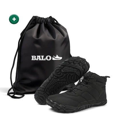 Polo Winter Barefoot Shoes - Balobarefoot-Black-7-