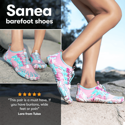Sanea Barefoot Shoes - Balobarefoot-Summer White-US 6 / EU 35-